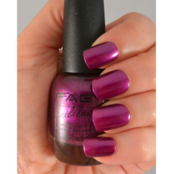 Vernis à ongles violet vif-Liz's E E