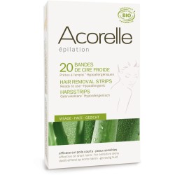 Strips Depilatory Face with Aloe Vera