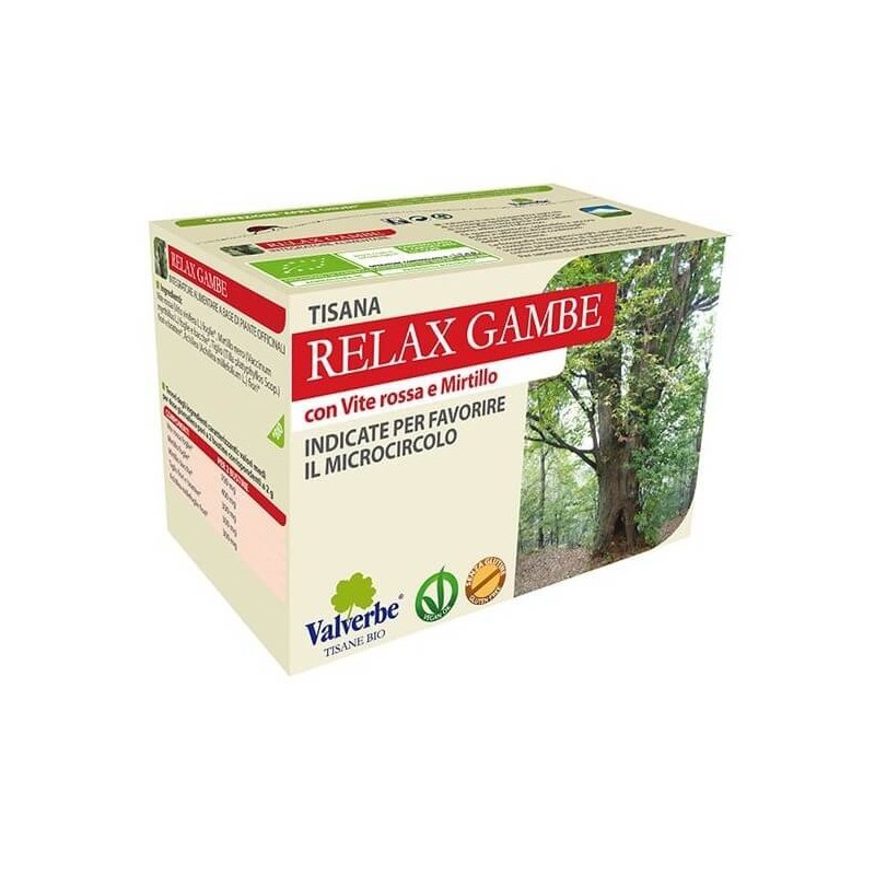 Valverbe  Tisana Relax Gambe  Tè e Tisane
