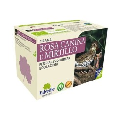Valverbe  Tisana Rosa Canina, Mirtillo  Tè e Tisane