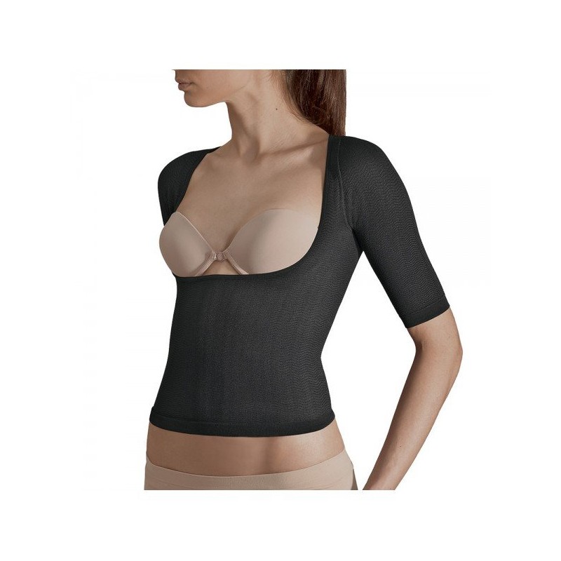 Solidea- Leggings Anticellulite  Top Nero - Taglia S  Leggins Anticellulite