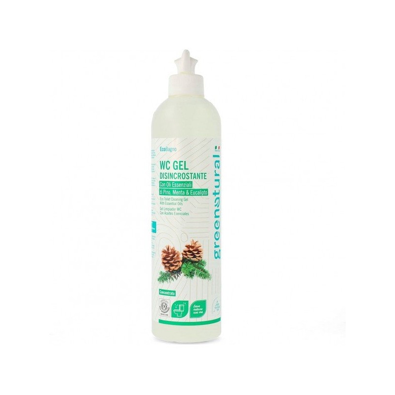 Greenatural  WC Gel con Menta ed Eucalipto  Bagno e Wc