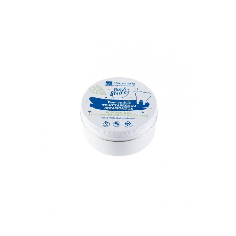 La Saponaria  Wonderwhite Trattamento Sbiancante per Macchie Dentali  Dentifrici