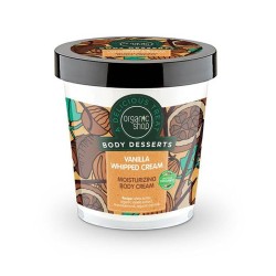 Natural Body Cream with whipped cream and vanilla