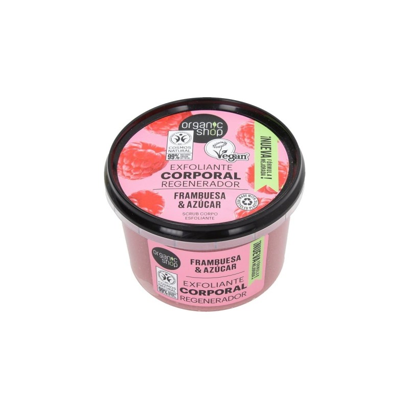 Organic Shop  Scrub Corpo al Lampone  Scrub Corpo