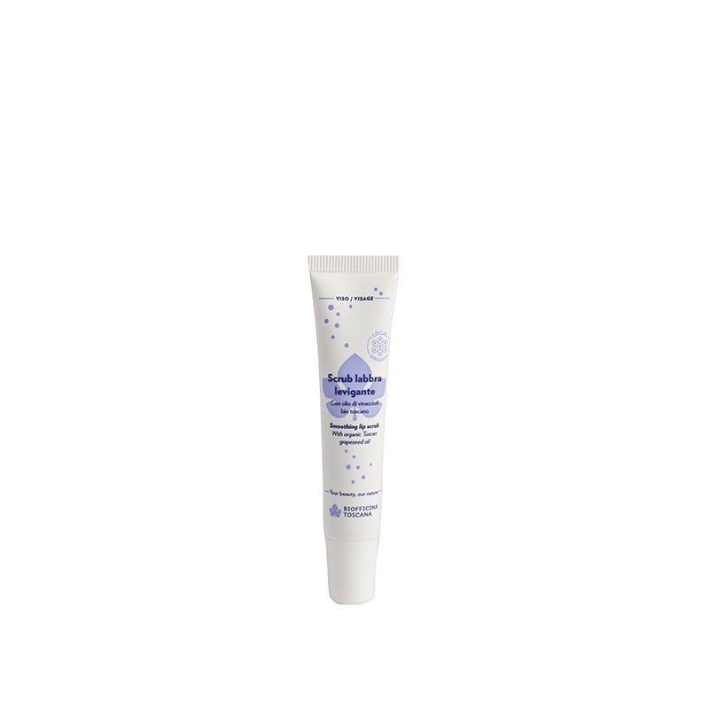 Biofficina Toscana  Scrub Labbra Levigante con olio di vinaccioli  Cura delle Labbra