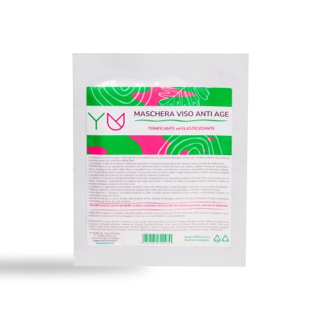 Yuniwa Cosmetics  Maschera Viso in Tessuto - Anti-Age  Maschere Viso