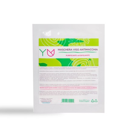 Yuniwa Cosmetics  Maschera Viso in Tessuto - Antimacchia  Maschere Viso