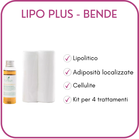 Yuniwa Cosmetics  Bendaggi Riducenti - Lipo Plus  Anticellulite Bio