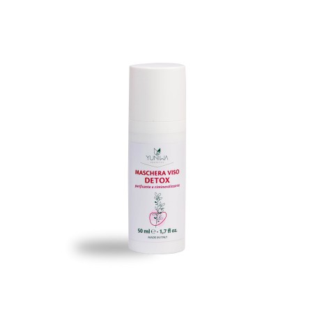 Yuniwa Cosmetics  Maschera Viso Detox con Argilla Bianca  Maschere Viso