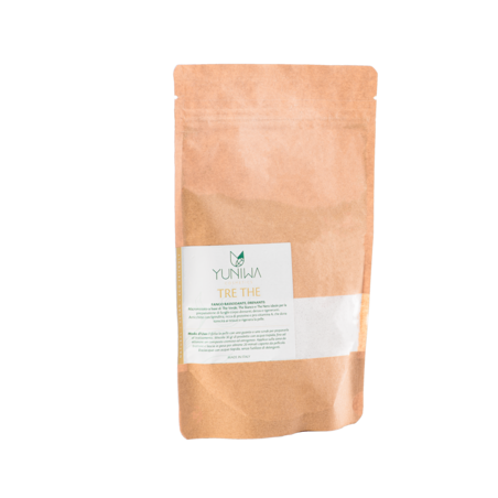 Yuniwa Cosmetics  Micronizzato per Fanghi Rassodanti Anticellulite - Tre The  Anticellulite Bio