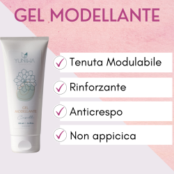 Yuniwa Cosmetics  Gel Modellante per Capelli - 200 ml  Styling