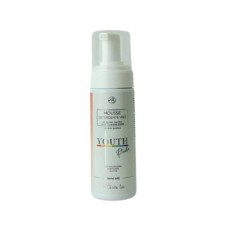 Bisou Bio  Mousse Detergente Viso Anti Imperfezioni – Youth Pride  Detergente viso