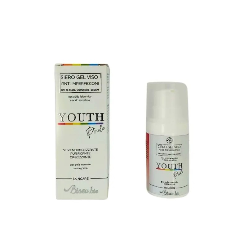 Bisou Bio  Siero Gel Viso Anti Imperfezioni – Youth Pride  Sieri Viso