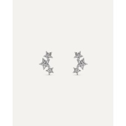 Earrings - Silvia Silver