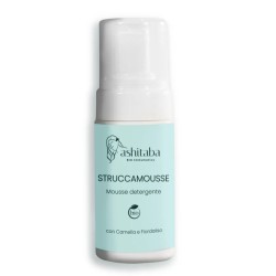 Ashitaba  Mousse Detergente Viso - Struccamousse  Detergente viso