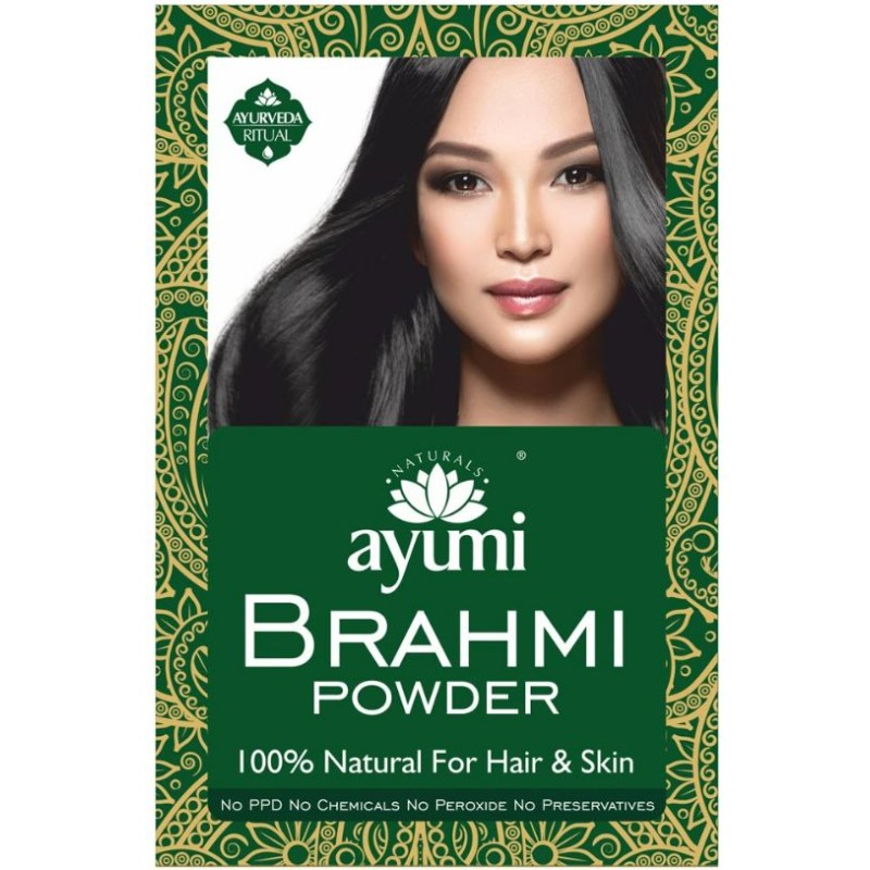 Ayumi  Polvere di Brahmi  Erbe Ayurvediche
