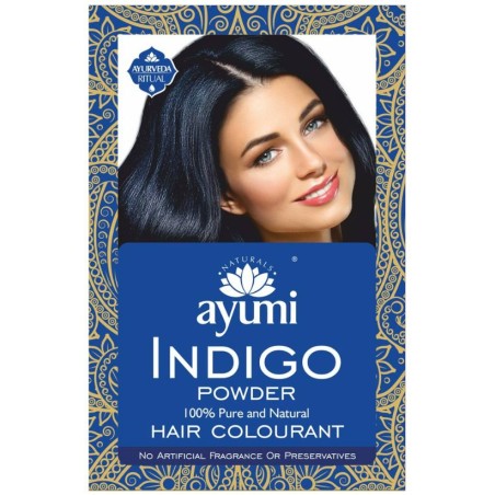 Ayumi  Polvere di Indigo  Erbe Ayurvediche