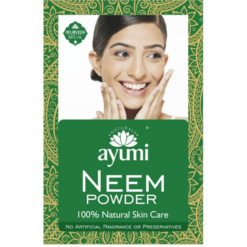 Ayumi  Polvere di Neem  Erbe Ayurvediche