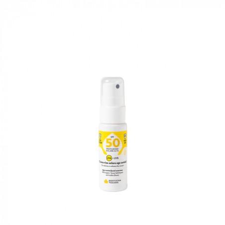 Biofficina Toscana  Crema viso solare Age Control SPF50  Protezione Solare bio