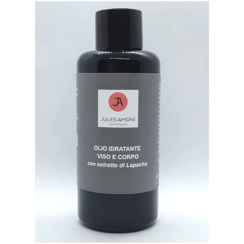 Jules Amonì Cosmetiques  Olio Idratante Viso e Corpo con Lapacho  Oli e Burri