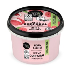 Organic Shop  Crema Corpo Naturale al Litchi Rosa  Creme Corpo Bio