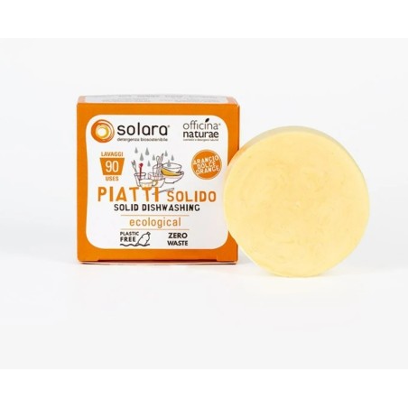 Officina Naturae  Sapone Solido per i Piatti - Arancio Dolce  Piatti e Stoviglie