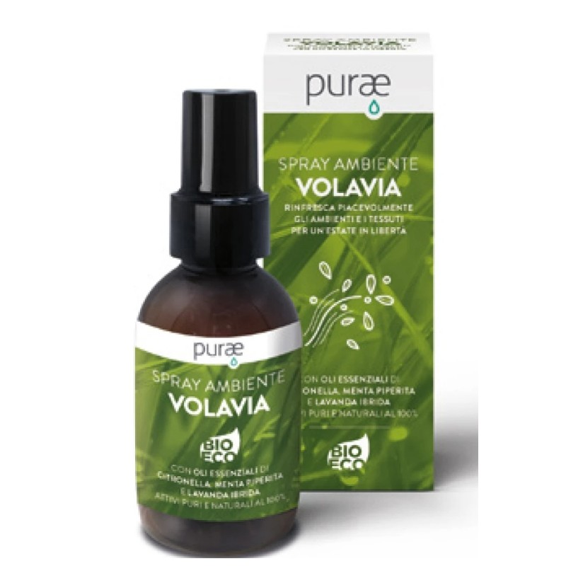 Purae  Spray Anti Zanzare per Ambienti e Tessuti  Spray Antizanzare Bio