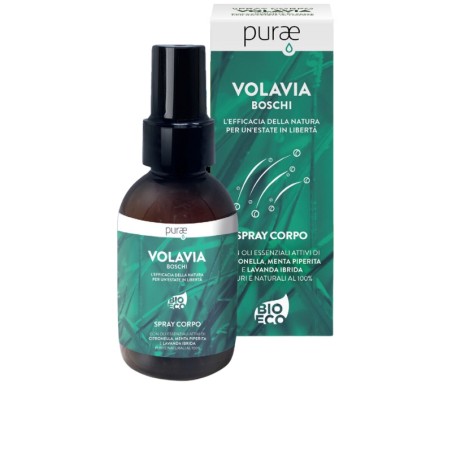 Purae  Spray Corpo Insetti dei Boschi  Spray Antizanzare Bio
