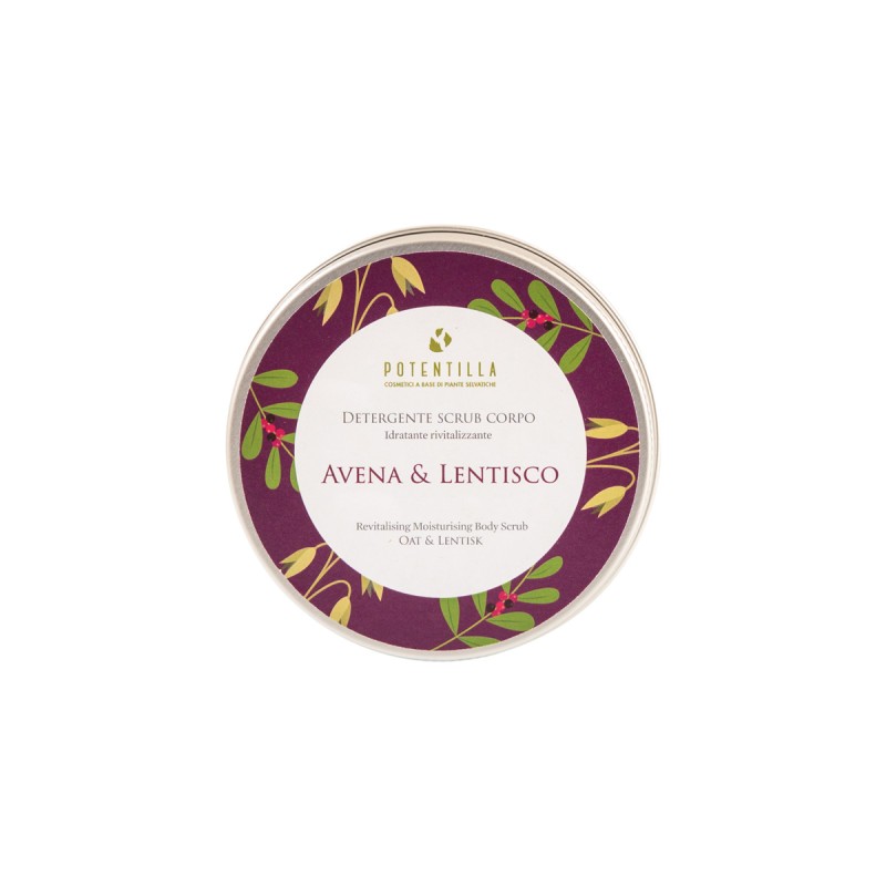 Potentilla  Detergente Scrub Corpo con Avena e Lentisco  Scrub Corpo