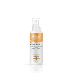 Huile solaire protectrice pour le corps et les cheveux