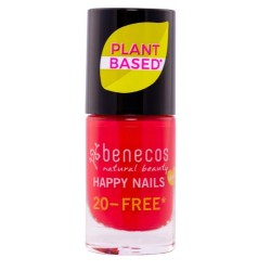 Vernis à ongles rouge corail