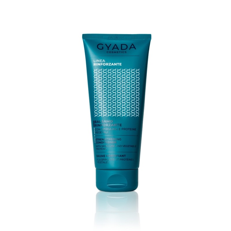 Gyada Cosmetics  Balsamo Rinforzante con Spirulina  Balsamo Capelli Secchi e Trattati