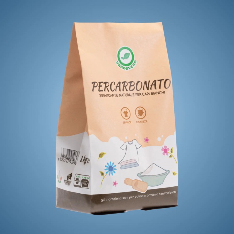 Verdevero  Percarbonato Sbiancante  Detersivo in Polvere