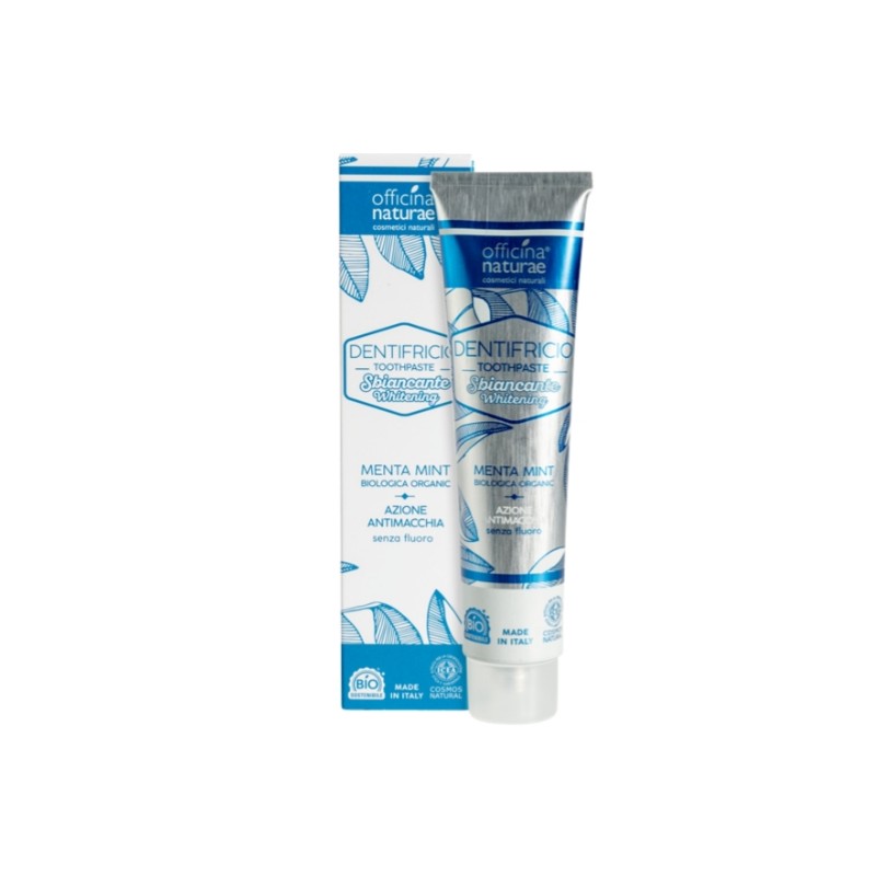 Officina Naturae  Dentifricio Sbiancante alla Menta  Dentifrici