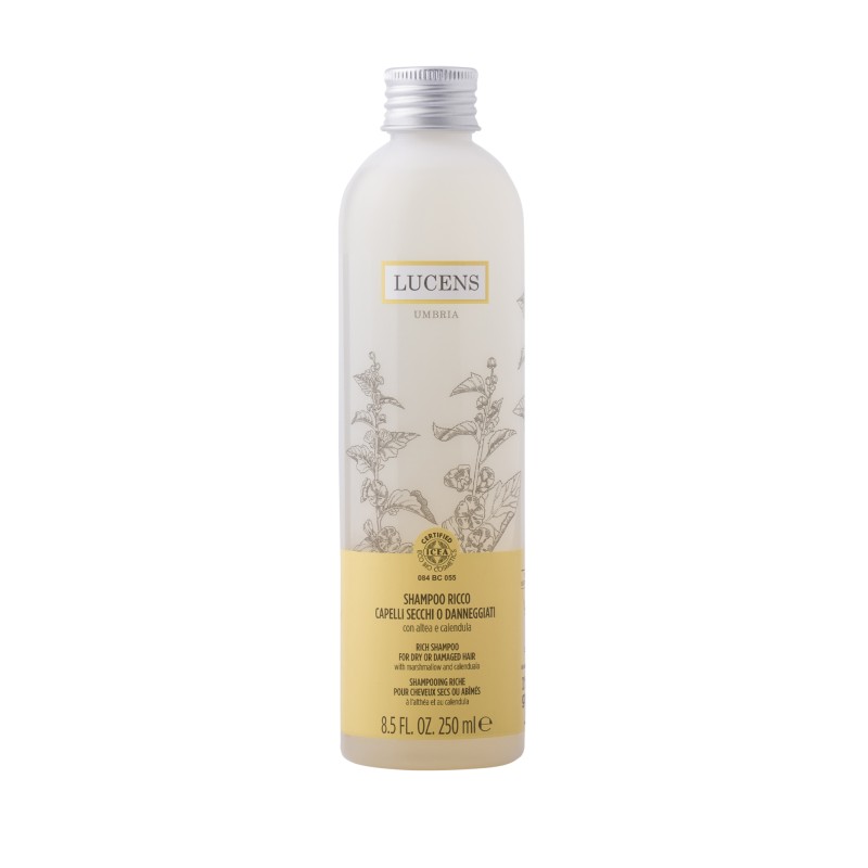 Villa Lodola  Shampoo Ricco - Capelli Secchi o Danneggiati  Shampoo Capelli Secchi e Trattati
