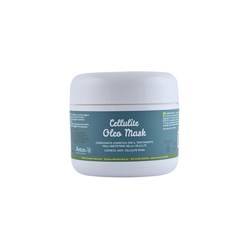 Antos Cosmetici  Oleo Mask Cellulite - Maschera per impacchi, bendaggi e leggings  Anticellulite Bio