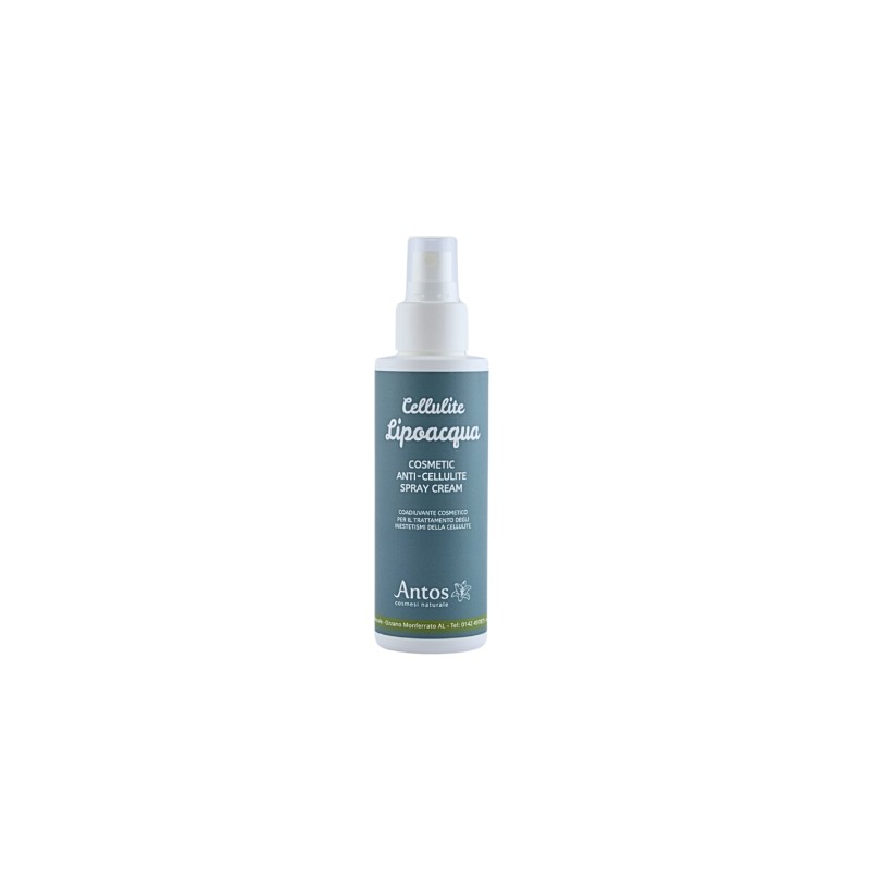 Antos Cosmetici  Cellulite Lipo Acqua - Crema Spray Concentrata Anti-Cellulite  Anticellulite Bio