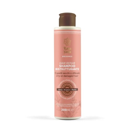 Rasayana  Shampoo Ayurvedico Ristrutturante per Capelli Secchi  Shampoo Capelli Crespi