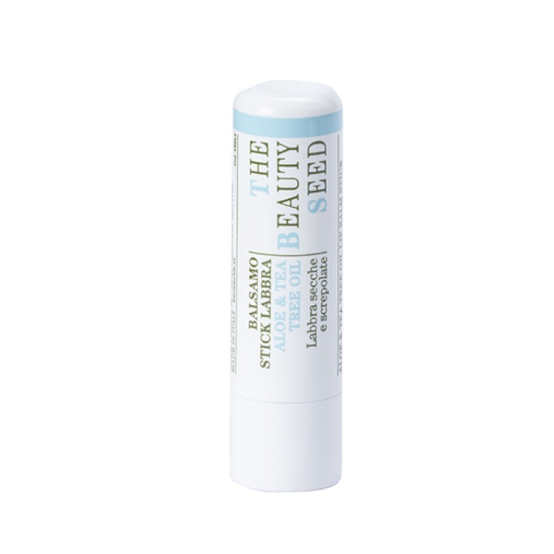 Bioearth  Balsamo Labbra Aloe Vera e Tea Tree Bio Purificante  Cura delle Labbra