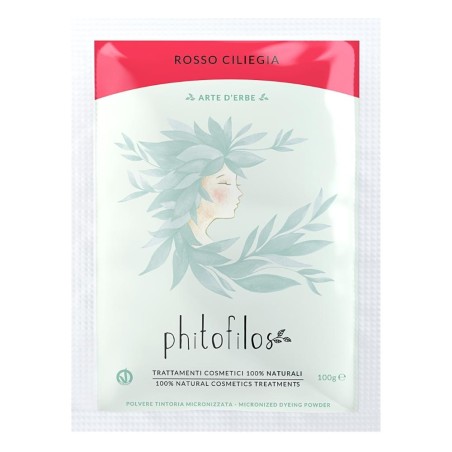 Phitofilos  Henne Rosso Ciliegia  Henné e Tinte Vegetali