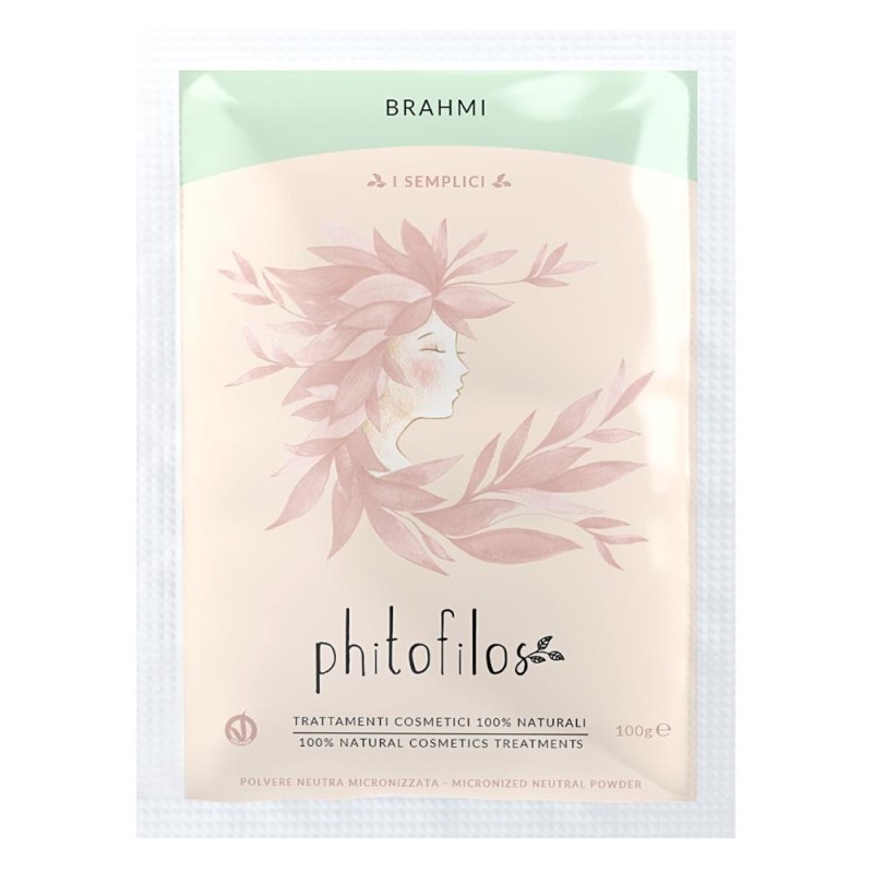 Phitofilos  Polvere di Brahmi  Erbe trattanti in polvere