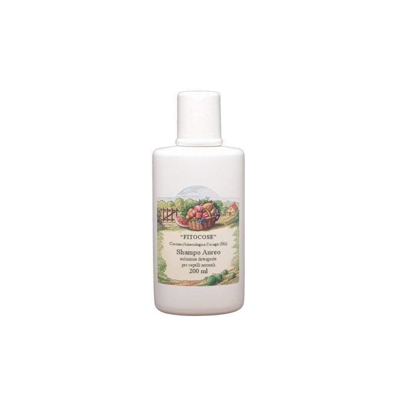 Fitocose  Shampoo Aureo Volumizzante ed Anticrespo  Shampoo Capelli Crespi
