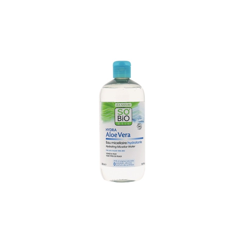 SO’BiO étic  Acqua micellare Idratante Biologica all'Aloe Vera  Struccanti