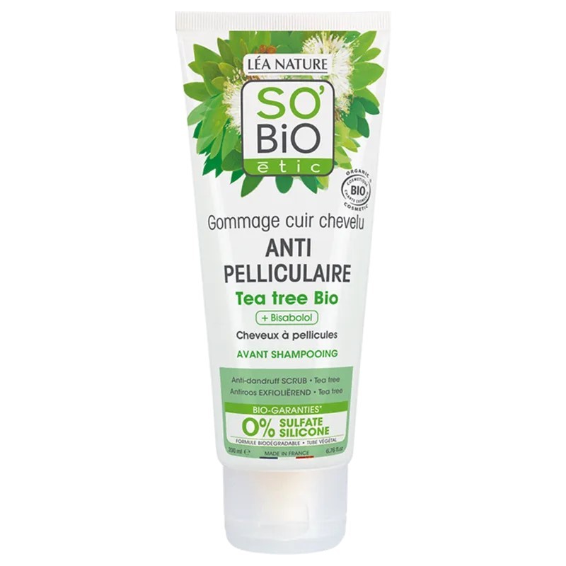 SO’BiO étic  Gommage Purificante al Tea Tree e Bisabololo  Scrub e lavaggi alternativi