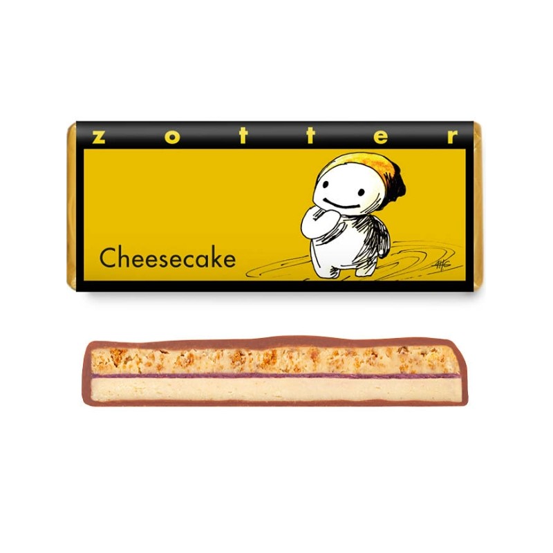 Zotter  Cioccolato al Latte con Cheesecake  Cioccolato