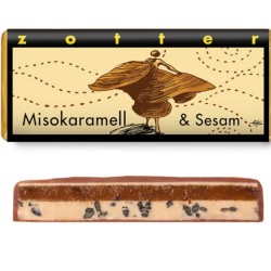 Chocolat au Lait avec Miso et Caramel