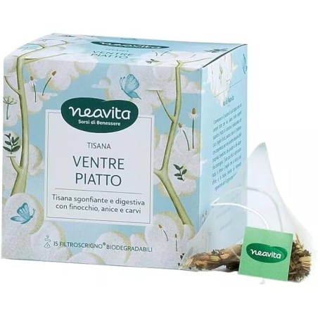 Neavita  Tisana Sgonfiante e Digestiva - Ventre Piatto  Tè e Tisane