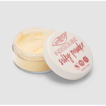 Purobio  Cipria Indissolubile Silky Powder - 03 Giallina  Ciprie