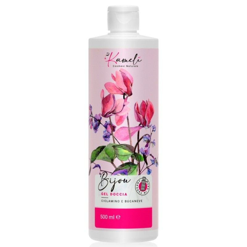 Kamelì  Bijou - Gel Doccia Ciclamino E Bucaneve  Bagnoschiuma Bio